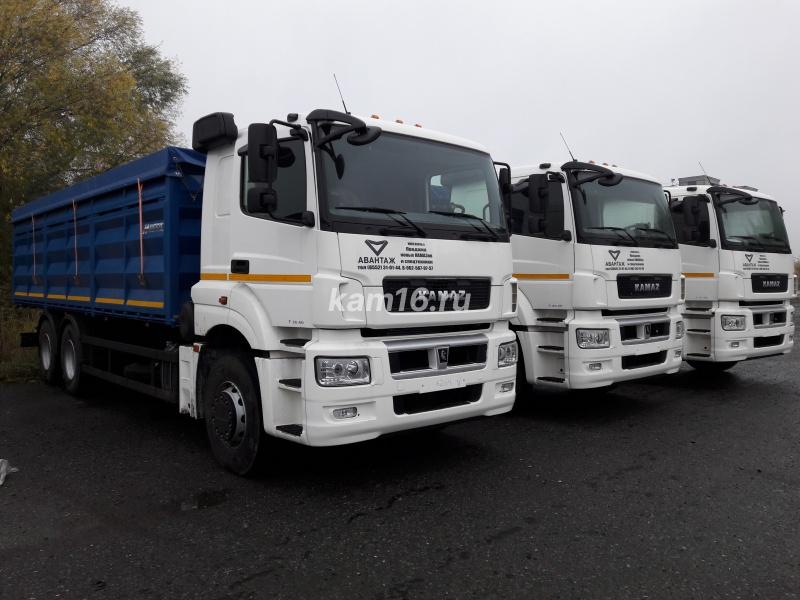 КамАЗ 65207 ЕВРО 5 зерновоз бортовой