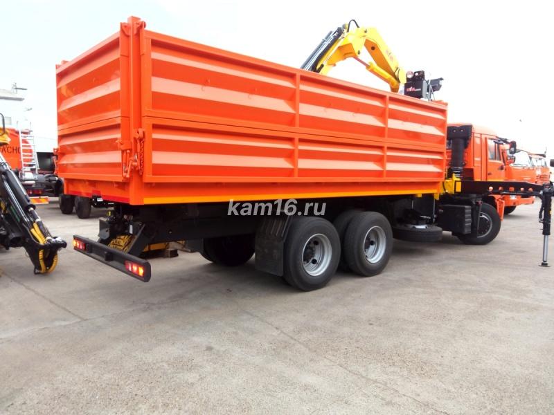КАМАЗ 65115 самосвал с КМУ HYVA 170 (7 тн)
