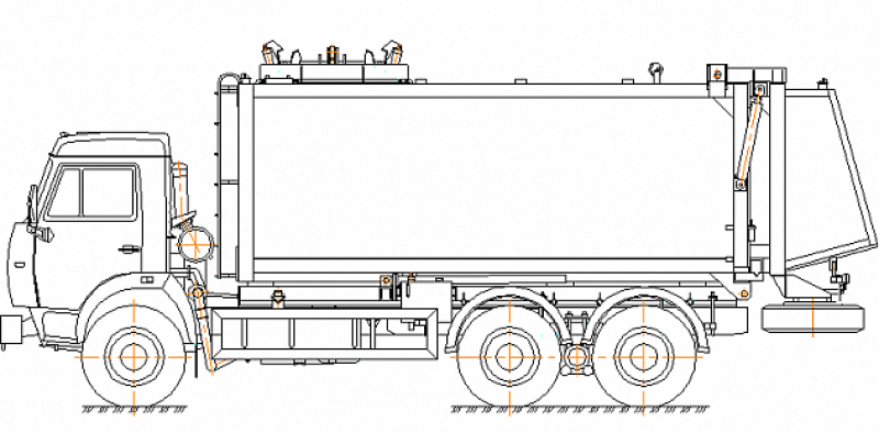КО-440-5 Мусоровоз