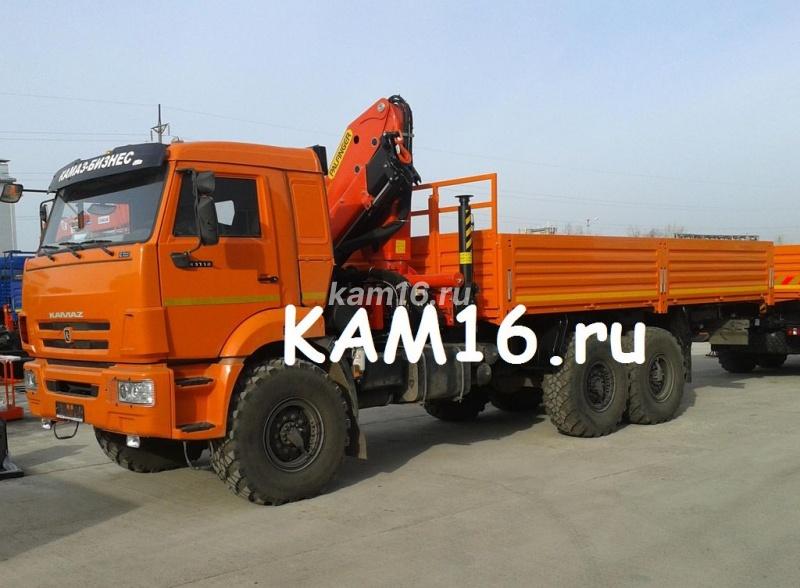 КАМАЗ 43118 с кран манипулятором Palfinger 15500